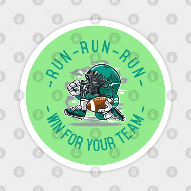 RUN by WOOF SHIRT Magnet by WOOFSHIRT